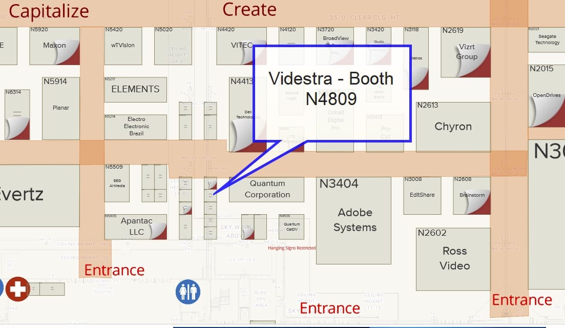 NAB 2022 Location Map